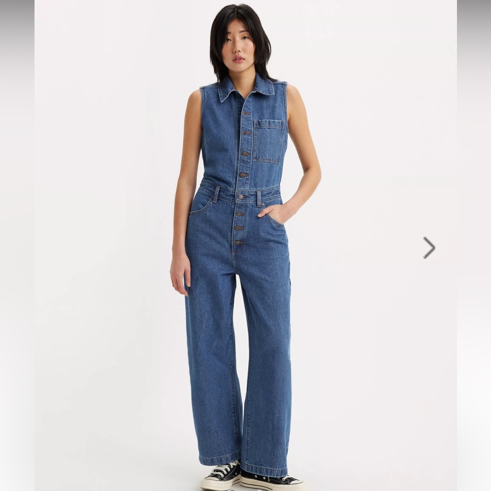 Levi’s Blue Denim Jumpsuit